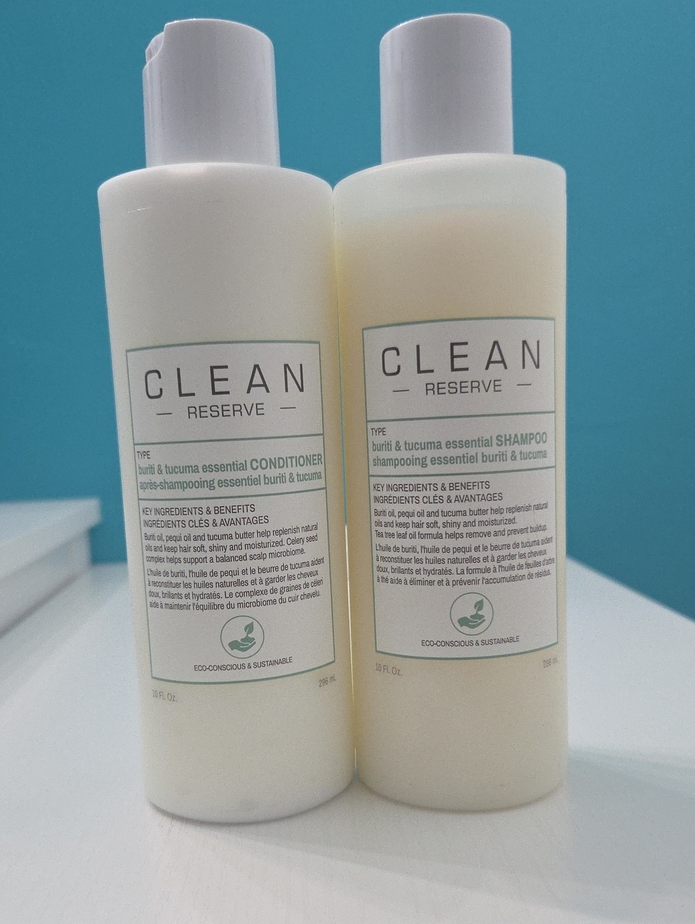 Clean Reserve Buriti & Tucuma Essential Shampoo & Conditioner
